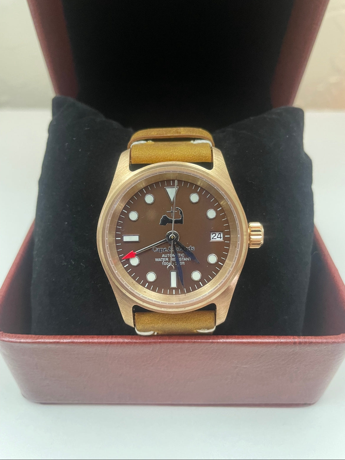 ‘Piping Plover GMT’ by Cape & Islands Watch Co.
