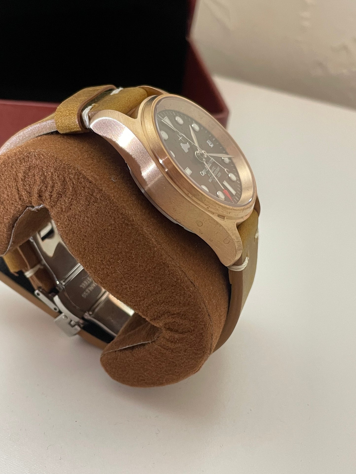 ‘Piping Plover GMT’ by Cape & Islands Watch Co.