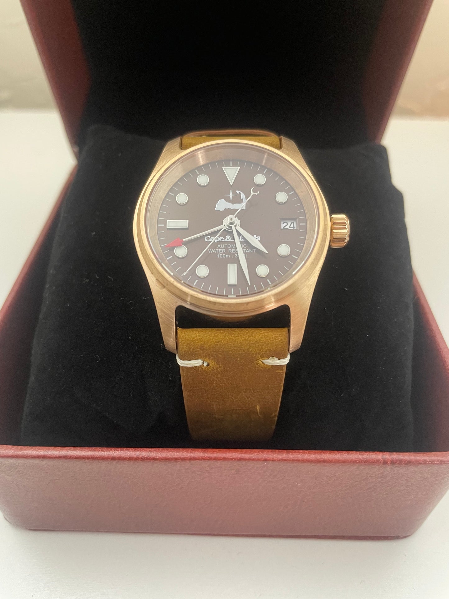 ‘Piping Plover GMT’ by Cape & Islands Watch Co.