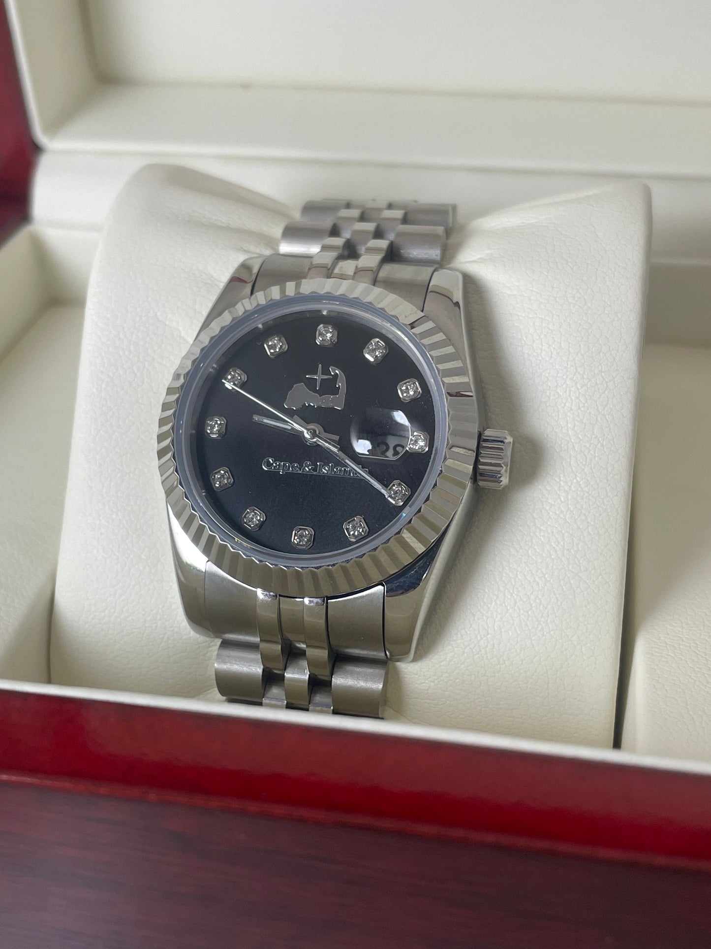 “Pearl Noir” Women’s by Cape and Islands Watch Co.