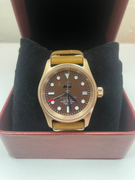 ‘Piping Plover GMT’ by Cape & Islands Watch Co.